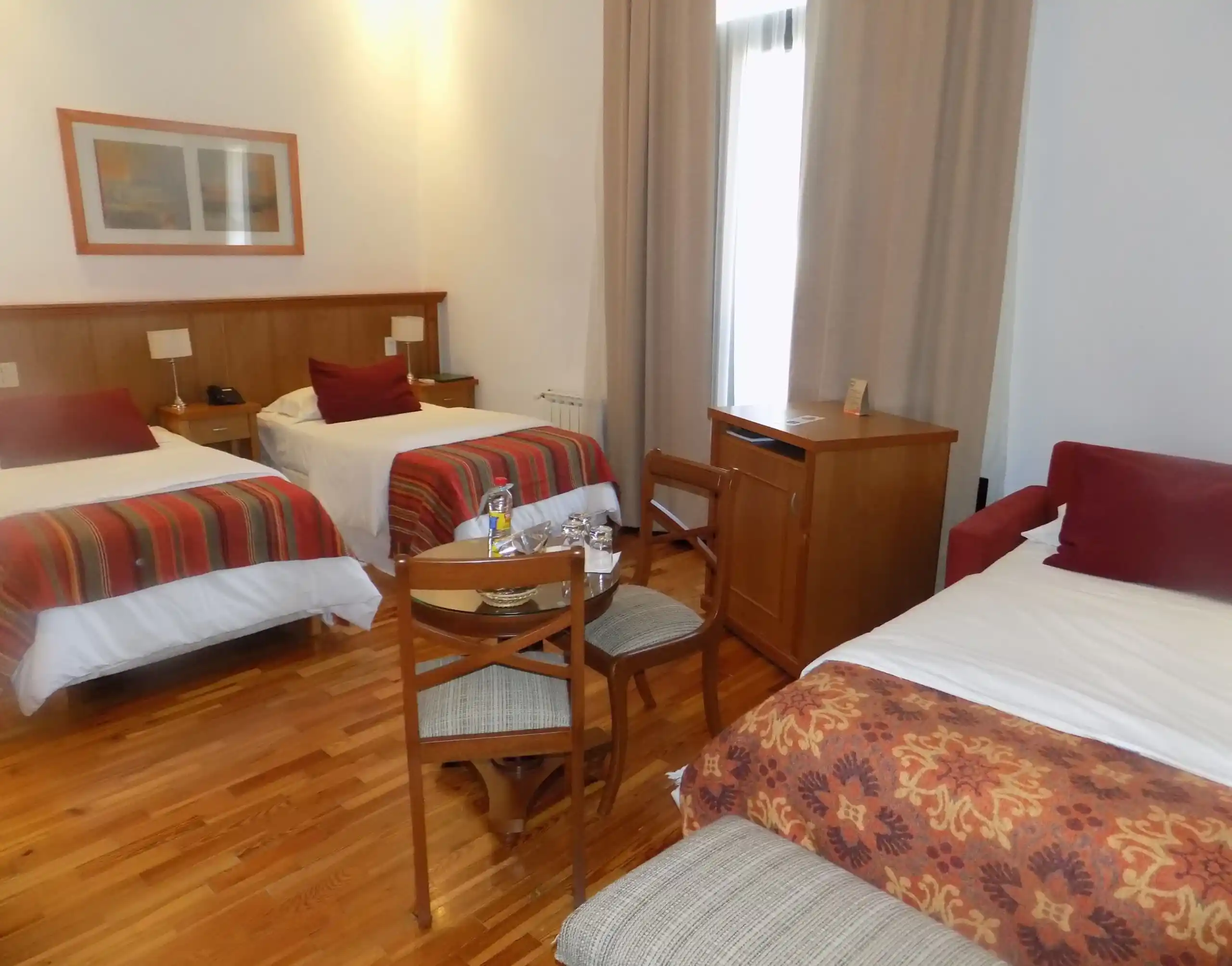 Interior de habitación del hotel