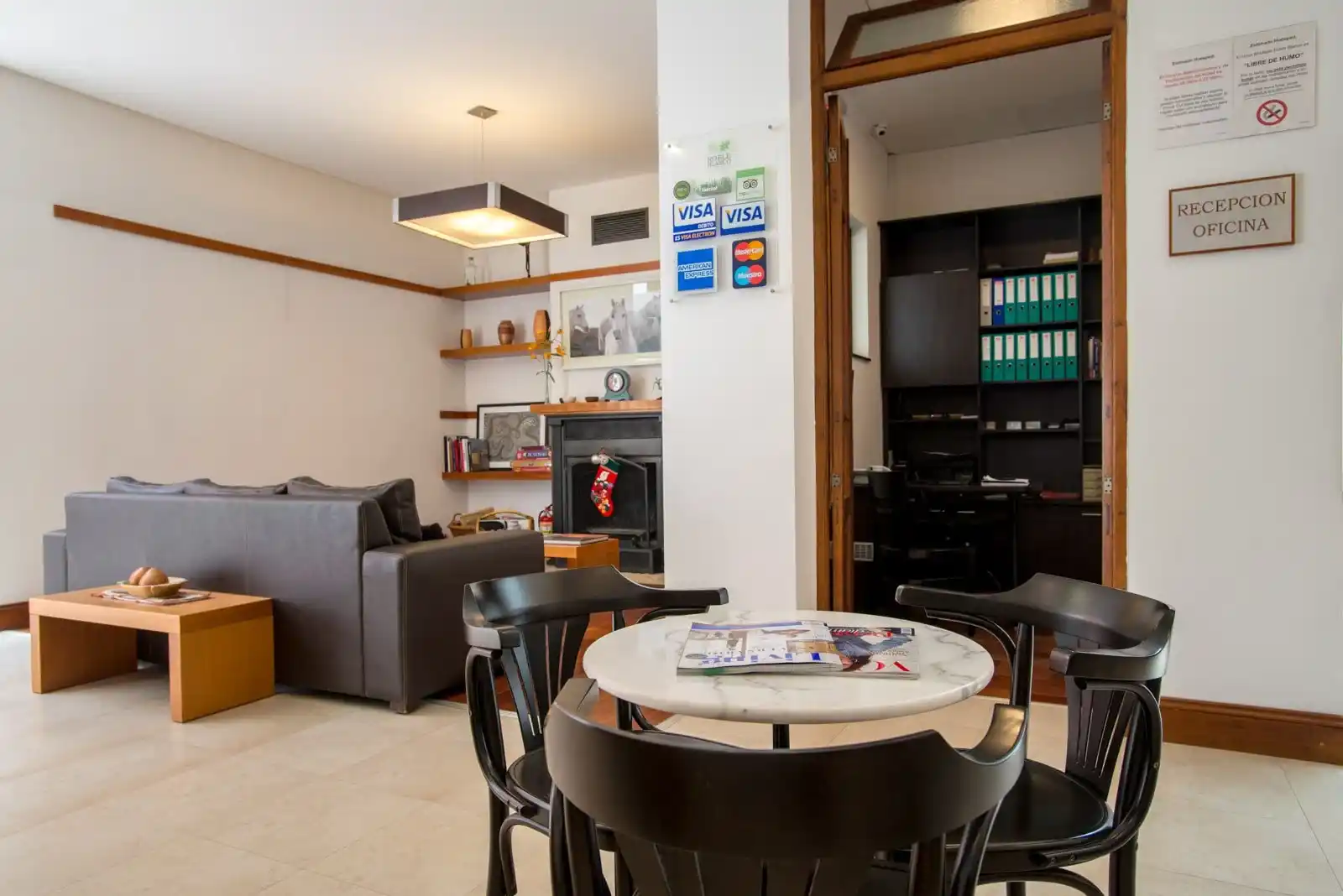 Area compartida del hotel