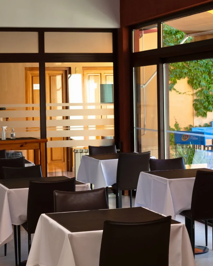 Espacio común hotel en Chascomús