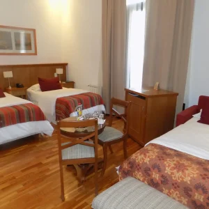 Interior de habitación del hotel